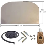 Jotul Wood Stove Glass Kit: 126140-AMP. Fixed Price $179.95.