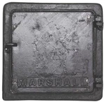 New Vestal Mfg H88 Black Cast Iron 8" X Fireplace Cleanot Door 6212468. Fixed Price $45.95.