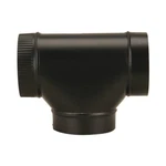 Imperial BM0084 Black Stove Pipe Clean Out Tee Joint, 24 Gauge, 7 In. - Quantity. Fixed Price $48.45.