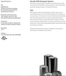 Duravent 6DVL-48 Black Stainless Steel Inner Double-wall Stove Pipe X 48IN New. Fixed Price $79.95.