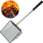 Hollow Out Fireplace Shovel Black Metal Coal Ash Sifter Scalabl. Fixed Price $28.87.