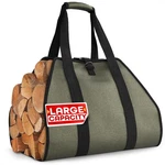 Firewood Carrier Bag 39.4" 18.5" Waxed Canvas For. Fixed Price $21.01.