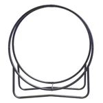 43 In. Black Steel Log Hoop. Fixed Price $87.33.