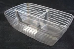 Longaberger 1996 Christmas Holiday Cheer Basket 3-WAY Divided Protector #45128. Fixed Price $15.99.