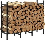 4FT Firewood Rack Holder For Fireplace Storage Adjustable Stacker Stand. Fixed Price $27.99.