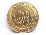 Consolidated Dutchwest Wood & Coal Stoves By Vermont Castings Bronze Medallion. Fixed Price $49.99.
