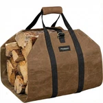 Leather Firewood Carrier, Cabin Log Large Tote Bag For Fire.... Fixed Price $29.68.