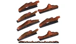 68" Electric Fireplace Synthetic Logs Flame Indoor Transparent Resin 7 Pcs. New. Fixed Price $42.94.