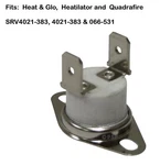 Heat & Glo High Temp Limit Switch PP3382 SRV4021-383, 066-531. Fixed Price $18.25.
