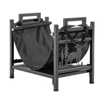 Uimoso Indoor Firewood Rack 1.5 Ft Durable Steel Frame Log Holder For Fireplace. Fixed Price $33.99.