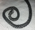 Black Rutland Stove Fireplace Door Gasket Replacement Graphoglas 5/16" 110'. Fixed Price $29.95.