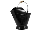 Pellethead Stove & Fireplace Black Coal Hod Fuel And Ash Scuttle Bucket Pail. Fixed Price $49.95.