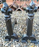 Vintage Old Inglenook Cast Iron Dogs Fireplace 13" X14.5" Free P&p Uk. Fixed Price $174.59.