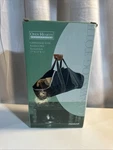 Open Hearth Panacea Black Canvas Log Tote Reinforced Web Enclosed Ends. Fixed Price $12.99.