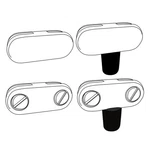 Firegear Connector Bracket Kit For Gas Firepit -4 Pieces. Fixed Price $60.00.