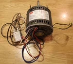 Dayton 4M098G 1/3HP 115V 1075 Rpm Speed Blower Motor 48YZ Reversible W/ Cap. Fixed Price $69.99.