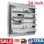 24INCH Shutter Exhaust Fan Shop Wall Mounted Aluminum 3500 Cfm Home. Fixed Price $108.99.