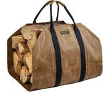 Waxed Canvas Carrier, Heavy Duty Log For Firewood,. Fixed Price $84.60.