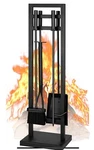 Feed Garden Fireplace Tools Set 5 Pieces, 30 Inch Modern Wrought Iron. Fixed Price $29.99.