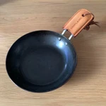 Uniflame Chibi Pan Leather Handle Set Iron Plate 1.6MM Thick 16.3CM. Fixed Price $66.10.