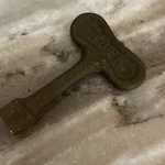 Vintage Prier Brass Gas Valve Hydrant Key Kc, Mo 3". Fixed Price $9.90.
