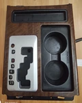 2008-2015 Nissan Titan Center Shifter Trim Bezel Wood W/ Cup Holder. Fixed Price $41.50.