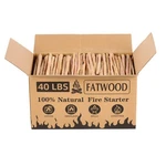 Fatwood Fire Starter Sticks Wooden Box Natural Kindling. Fixed Price $95.00.