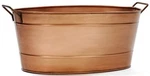 Achla Designs Oval Copper Plated Galvanized Tub. Fixed Price $90.46.