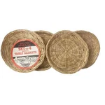 Vintage Wilco Imports Bamboo Plate Holder Baskets Set Of 4 Open Package. Fixed Price $9.99.