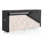 Mofeez 8FT Firewood Log Rack Cover Outdoor, Waterproof Weather Resistant Solid 6. Fixed Price $47.56.