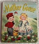 Mother Goose Board Book 1955 #BB-238 Hampton Publishing Co.. Fixed Price $19.50.