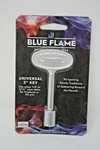 Blue Flame 3 Inch Universal Fireplace Key - Chrome 1/4 Or 5/16 Valve Stems. Fixed Price $7.99.