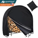 40" Firewood Log Hoop Rack Cover Heavy Duty Waterproof Holder Storage Tarp. Fixed Price $25.99.