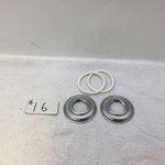 Lot Of (2)DELTA Faucet RP23094-SS Handle Base With Gaskets Stainless Steel. Fixed Price $42.50.