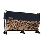 201164 96-INCH Firewood Heavy Duty Log Rack, 96" + Cover. Fixed Price $184.87.