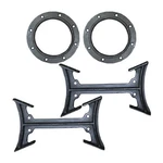Us Stove Company BKAD500 Heavy Duty Cast Iron Double Barrel Camp Adapter. Fixed Price $57.99.