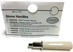 Vermont Castings Ceramic Fallaway Handle Assembly (white With Nickel Nub). Fixed Price $27.99.