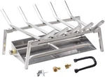 18" Stainless Steel Log Grate With Dual Burner For Natural Gas Fireplaces. Fixed Price $326.99.