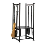 Uniflame Olde World Iron Log Rack With Tools W-1198. Fixed Price $274.99.