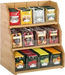 Tiopghad 3 Layer Stackable Bamboo Tea Bag Organizer Storage Holder For Ba.... Fixed Price $57.99.