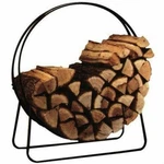 Round Circular 40-INCH Steel Hoop Firewood Log Storage Rack. Fixed Price $126.23.
