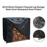 48*24*42INCH Outdoor Firewood Log Storage Rack Cover Waterproof Snow Protect. Fixed Price $35.71.