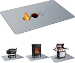 Pawbose 65X48 Inch Under Mat For Outdoor Grill, Double-sided Fireproof Bbq. Fixed Price $41.99.