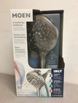 Moen Inly Brushed Nickel 6 Settings Handheld Showerhead 1.75 Gpm #IN208H2SRN. Fixed Price $44.90.
