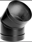 Duravent 6" Durablack- Degree Elbow #6DBK-E45. Fixed Price $32.99.