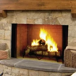 Majestic Biltmore 36" Radiant Wood Burning Fireplace, Traditional, SB60. Fixed Price $2319.00.