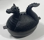 Plow & Hearth Dragon Wood Stove Steamer Cast Iron Fireplace Humidifier Guc. Fixed Price $74.95.