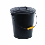 Pleasant Hearth Fireplace Ash Bucket With Lid, Black - Wood Stove/fire Pit. Fixed Price $119.59.