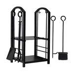 Amagabeli Firewood Rack Fireplace Tool Indoor Holders Out.... Fixed Price $78.97.