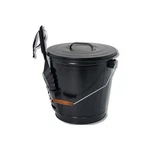 Panacea Black Matte Metal Ash Container And Shovel Set 15343. Fixed Price $57.95.